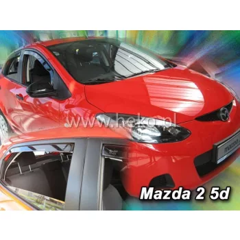   Heko 4 darabos légterelő Mazda 2 5 ajtós csapott hátú 2009- (23152)