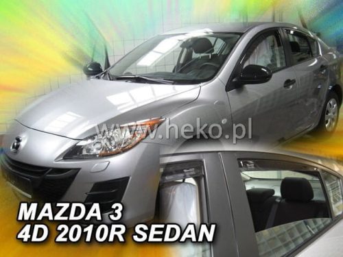 Heko 4 darabos légterelő Mazda 3 4 ajtós sedan 2009- (23153)