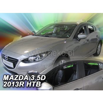   Heko 4 darabos légterelő Mazda 3 4 ajtós sedan 2014- , Mazda 3 5 ajtós csapott hátú 2014- (23164)