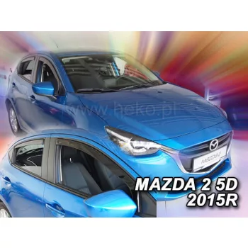   Heko 4 darabos légterelő Mazda 2 5 ajtós csapott hátú 2014- (23166)