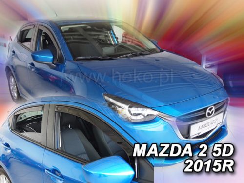 Heko 4 darabos légterelő Mazda 2 5 ajtós csapott hátú 2014- (23166)