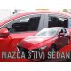 Heko 4 darabos légterelő Mazda 3 4 ajtós+ha. sedan 2019- (23174)