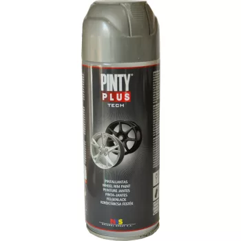 PINTY PLUS Keréktárcsa festékspray 400 ml, fekete