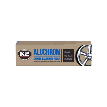   K2 ALUCHROM Fémpolírozó paszta 120 g, alumínium és króm felület polírozására