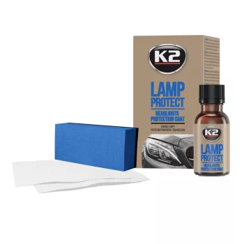   K2 LAMP Fényszóró védőbevonat 10 ml, applikátorral, lámpabúra sárgulása ellen