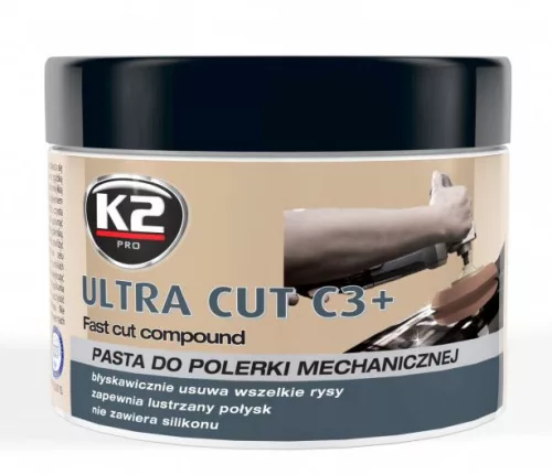 K2 PRO ULTRA Polírpaszta 300 g, gyors, mély karcolás eltávolítására
