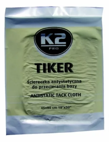 K2 PRO TIKER Antisztatikus mézeskendő, porfelszedő, fényezéshez