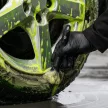 K2 Kemény sörtéjű detailing ecset, 12 mm, makacs szennyeződéshez