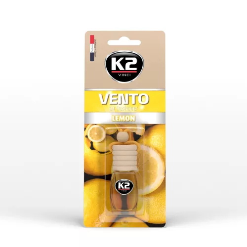 K2 VENTO Autóillatosító 8 ml, citrom illat