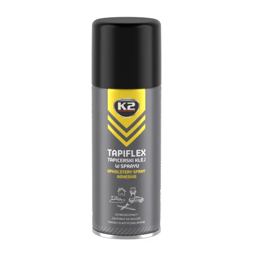 K2 TAPIFLEX Ragasztóspray 400 ml, kárpit- és szövetragasztó aeroszol