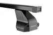 Menabo Omega Black L fekete acél tetőcsomagtartó nem zárható KIT74G
