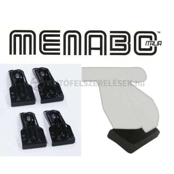 Menabo acél tetőcsomagtartó normál tetős autókhoz, nem zárható (690999D_680112D_m016)