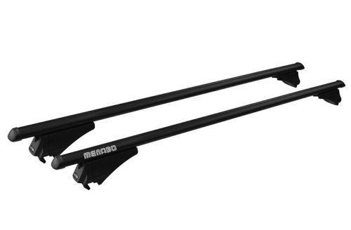Menabo Tiger fekete 120 cm alu tetőcsomagtartó tetőkorlátos és tetősínes autókhoz nem zárható (m0000