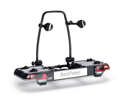 MFT Backpower kerékpártartó - 2 kerék, vonóhorogra szerelve (tartómodul nélkül)