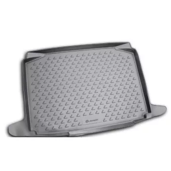   Novline antracit gumi csomagtértálca SKODA Fabia 2007- 2014 csapott hátú