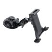 Car holder for tablets - Universal 7" - 10" (2in1 - for windshield and head restraint black
