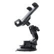 Car holder for tablets - Universal 7" - 10" (2in1 - for windshield and head restraint black