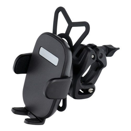 Clamp bike phone holder PREMIUM for handlebars H6-MB01 black