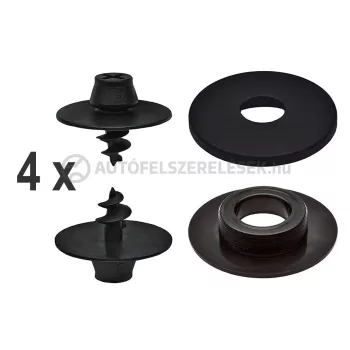 Univerzális patent 4 db-os szett gumiszőnyeghez (uni_4)