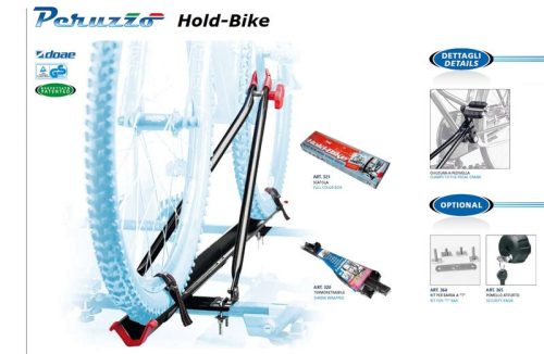 Peruzzo Uni-Bike acél tetőre kerékpártartó