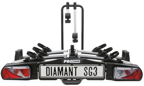 Pro User Diamant III 3 darabos összehajtható kerékpártartó (70563)