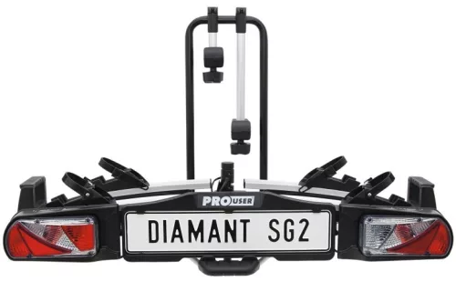 ProUser Diamant SG2 Plus 2 darabos összecsukható kerékpártartó vonóhorogra (91737)