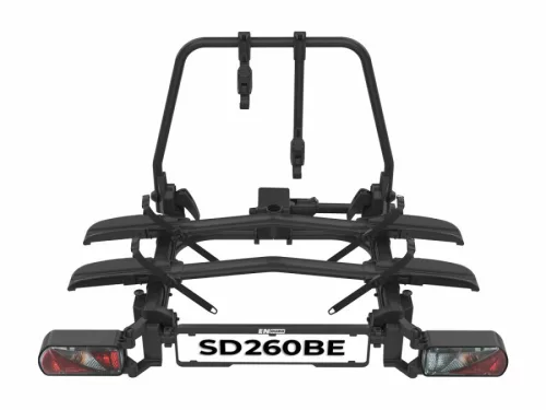 Enduro SD260BE Black Edition vonóhorgos kerékpárszállító lakóautóhoz, 2-3 darabos