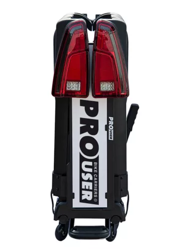 Pro-User Diamant FG3 Black LED vonóhorgos kerékpártartó, 3 darabos, gurítható, LED (limitált széria)