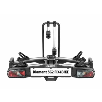   Pro-User Diamant SG2 Fix4Bike vonóhorgos kerékpártartó, 2 darabos, összecsukható, 60 kg teherbírás