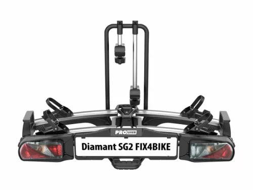 Pro-User Diamant SG2 Fix4Bike vonóhorgos kerékpártartó, 2 darabos, összecsukható, 60 kg teherbírás