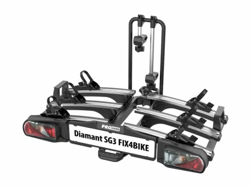 Pro-User Diamant SG3 Fix4Bike vonóhorgos kerékpártartó, 3 darabos, összecsukható, 60 kg teherbírás