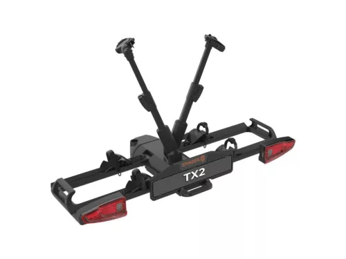 Spinder TX2 LED vonóhorgos kerékpártartó, 2 darabos (bővíthető 3), összecsukható, 60 kg teherbírás