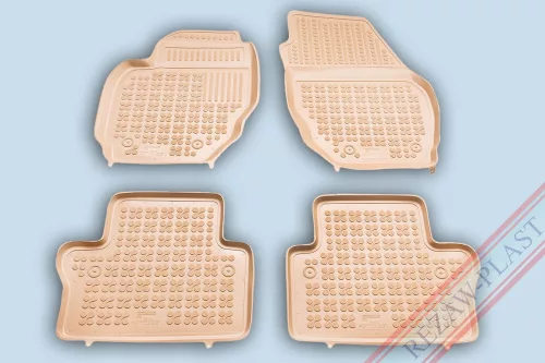 Rezaw bézs gumiszőnyeg Volvo S80 II 2006 - 2016, V70 III 2007 - 2016, XC70 II 2007 - 2016 (200406B)