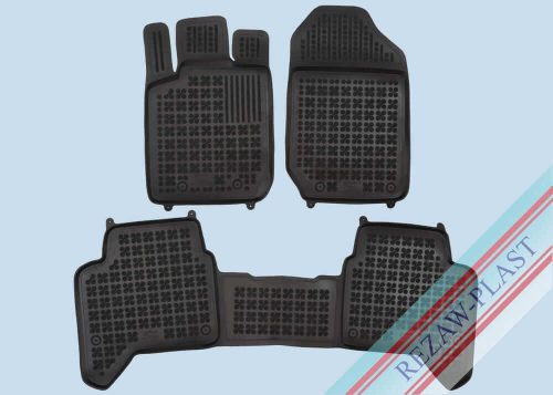 Rezaw fekete gumiszőnyeg Ford Ranger Pick-up 5 üléses,4 ajtós 2011-2020  (200638)