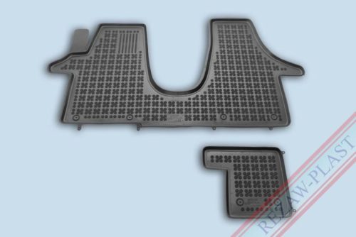 Rezaw fekete gumiszőnyeg  Volkswagen TRANSPORTER T5 CAR. 2003-2015,T6 2015-2019,T6.1 2019-