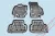 Rezaw fekete gumiszőnyeg Audi A3 III 8V, S3 8V 12 - 20, VW GOLF VII 2012 - 2019, VW Golf VIII