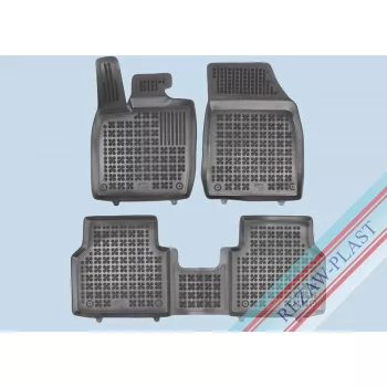   Rezaw fekete gumiszőnyeg Skoda ENYAQ iV 2020 -, Volkswagen ID.4 2020 -, ID.5 2022 -