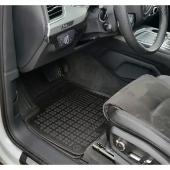   Rezaw fekete gumiszőnyeg Audi Q7 2015-, Q8 SUV 2018-tól (200318)