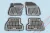 Rezaw fekete gumiszőnyeg Ford FOCUS II Hatchback/Sedan/kombi 2005-2011 (200604)
