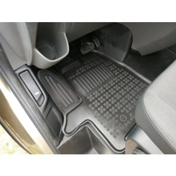   Rezaw fekete gumiszőnyeg Ford TOURNEO CUSTOM (TITANIUM) VAN 2 üléses kézi sebességváltóval, Ve