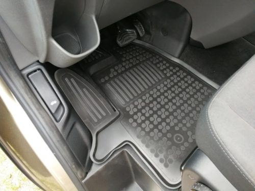 Rezaw fekete gumiszőnyeg Ford TOURNEO CUSTOM (TITANIUM) VAN 2 üléses kézi sebességváltóval, Ve