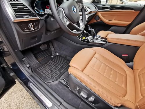 Rezaw fekete gumiszőnyeg BMW X3 (G01) 2017 - , X4 (G02) 2018 -(200727)