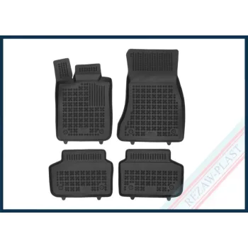 Rezaw fekete gumiszőnyeg BMW 7 G11 Sedan 2015-