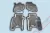 Rezaw fekete gumiszőnyeg Honda JAZZ II Hatchback 2002-2008 (200910)