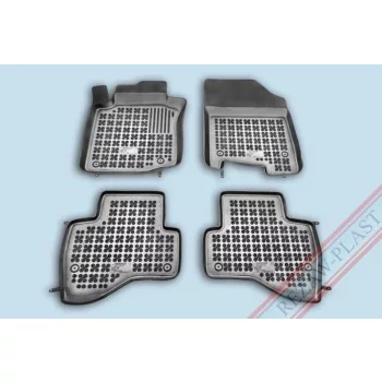   Rezaw fekete gumiszőnyeg Citroen C1 I 2008 - 2014, Peugeot 107, Toyota Aygo 2005 - 2014 (201211)