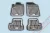 Rezaw fekete gumiszőnyeg Citroen C2 Hatchback 2003-2009 (201216)