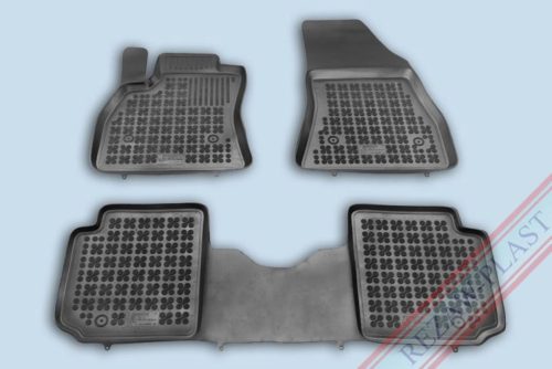 Rezaw fekete gumiszőnyeg Fiat 500L/500L Trekking/500L Living Minivan 7 személyes 2013-tól (201