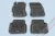 Rezaw fekete gumiszőnyeg Subaru FORESTER III Crossover 2008-2013 (202701)