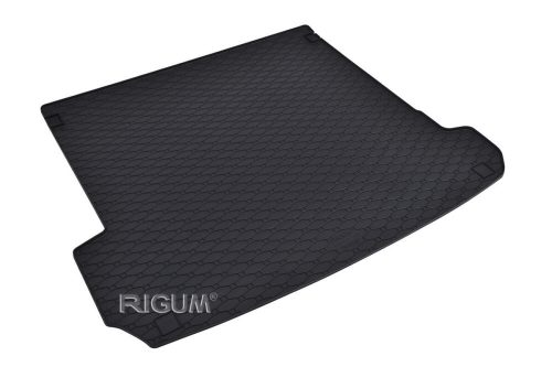 Rigum fekete gumi csomagtértálca kb 1cm peremmel Audi Q7 II SUV 2015-
