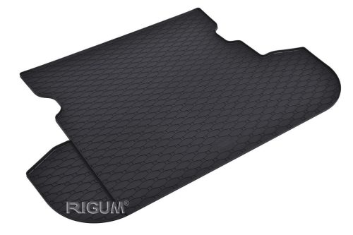 Rigum fekete gumi csomagtértálca kb 1cm peremmel Mitsubishi Outlander SUV 2007-2012